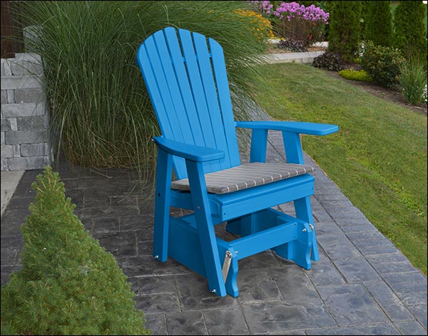 Poly Lumber Adirondack Glider Chair