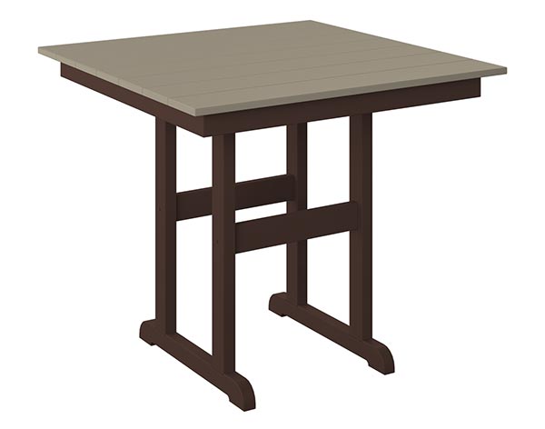 Poly Lumber Bayside 38" Square Table