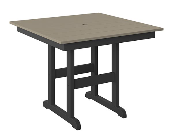 Poly Lumber Bayside 38" Square Table