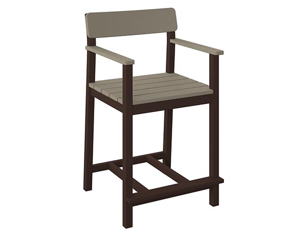 Poly Lumber Bayside Club Dining Chair