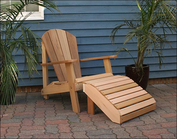 Red Cedar Southern Wide Slat Adirondack Chair