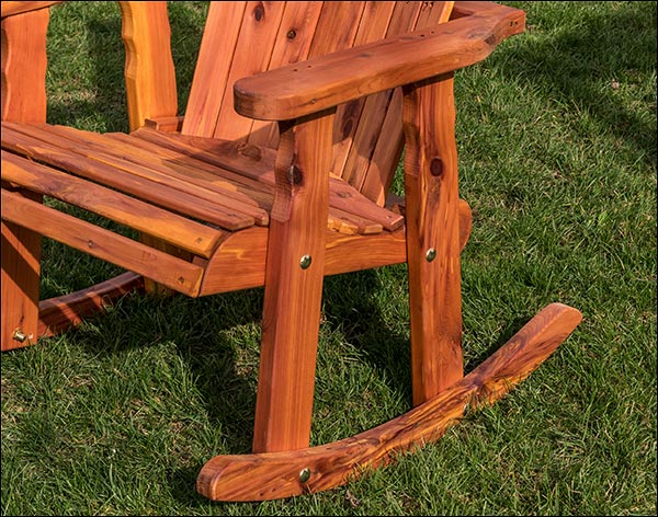 Eastern Red Cedar Adirondack Rocker