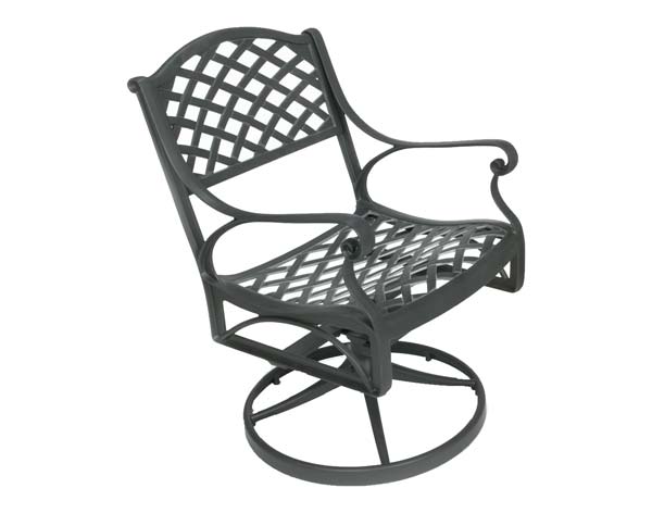 Aluminum Crossweave Oval Patio Collection