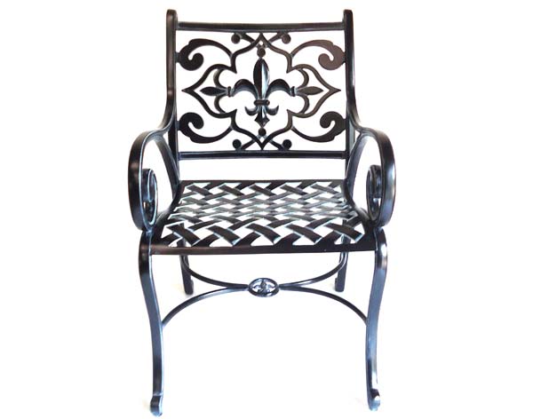 Aluminum Fleur Patio Chair