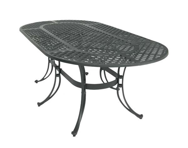 Aluminum Crossweave Oval Patio Collection