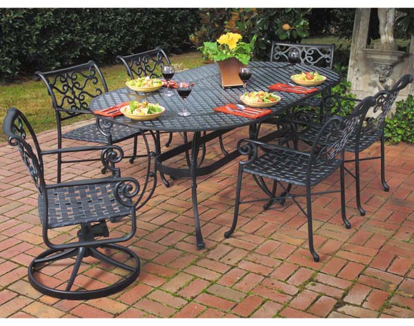 Aluminum Veracruz Swivel Chair