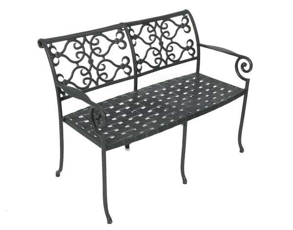 Aluminum Veracruz Settee