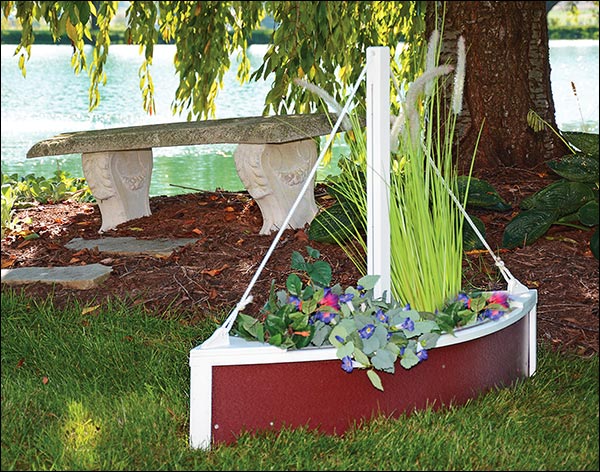 Poly Boat Planter