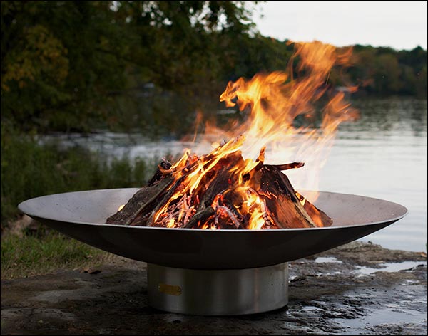 Carbon Steel Oasis Fire Pit