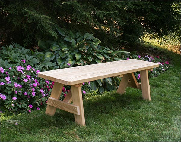 Treated Pine Traditional Garden Bench