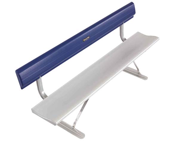 Portable Aluminum Bench w/ Back