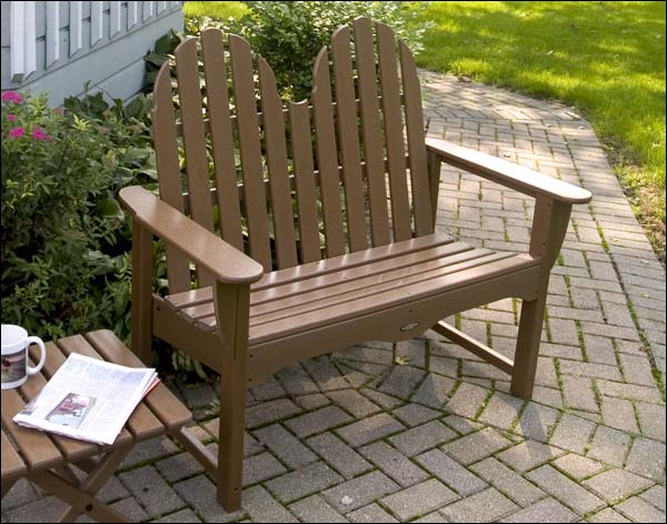 48" POLYWOOD Adirondack Bench