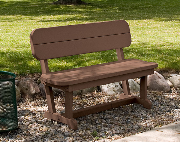 48" POLYWOOD Commercial Bench