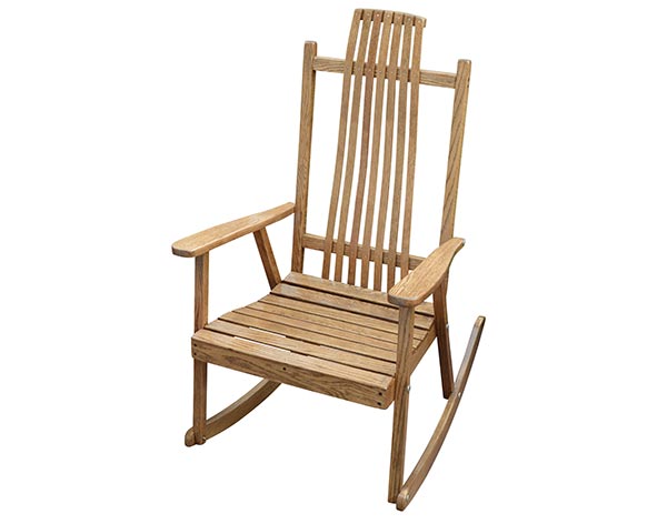 Bent Oak Rocker