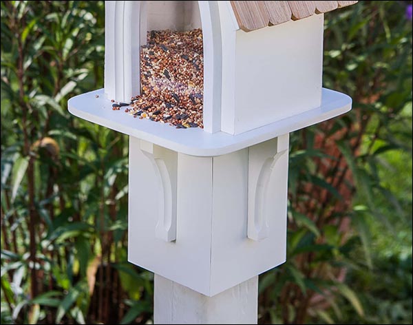 PVC Chapel Birdfeeder