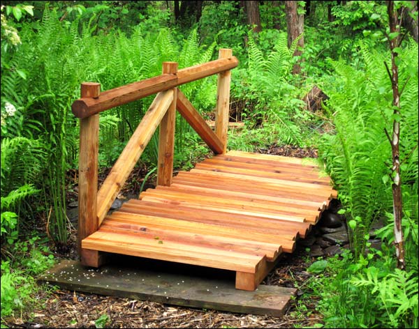 8' Cezanne's Red Cedar Trail Bridge