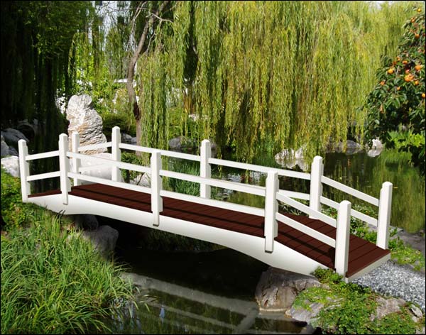 Double Rail Pedestrian Trail Bridge