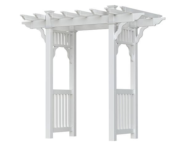 Vinyl Pergola Arbor