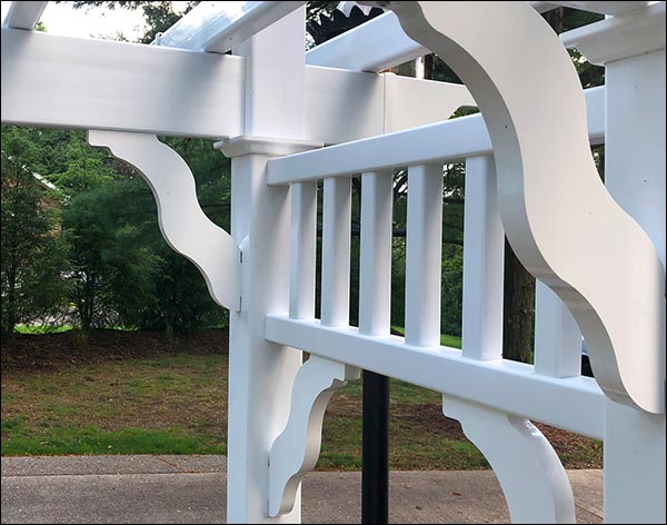 Vinyl Pergola Arbor