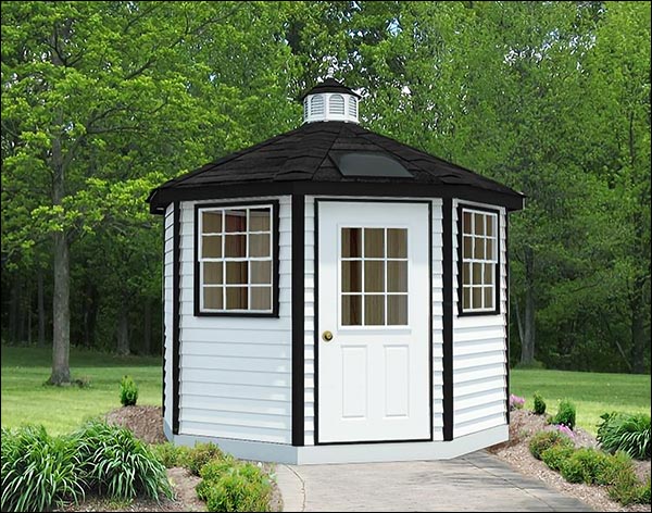 Vinyl Octagon Cabanas