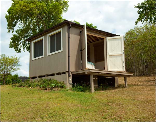 Red Cedar Rectangle Cabanas