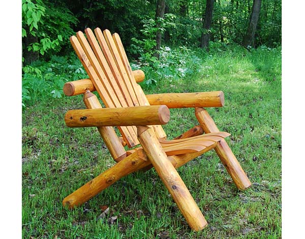 White Cedar Stained Chair