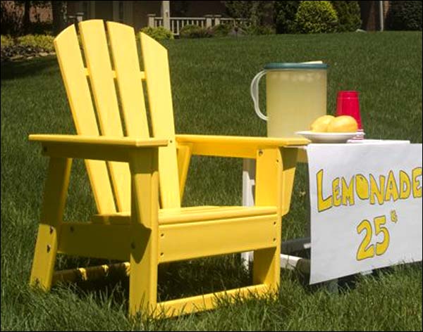 POLYWOOD Kids Shell Back Chair
