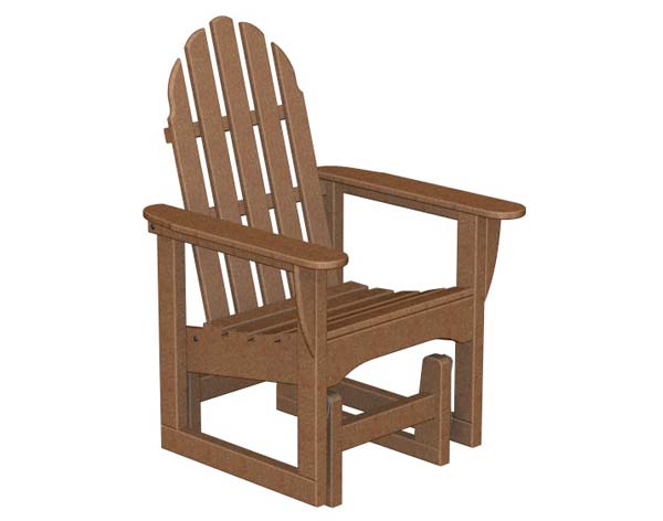 POLYWOOD Adirondack Glider Chair