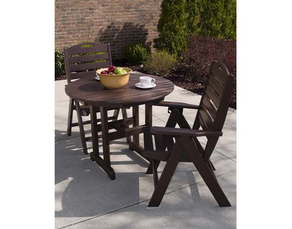 POLYWOOD Nautical High Back Chair