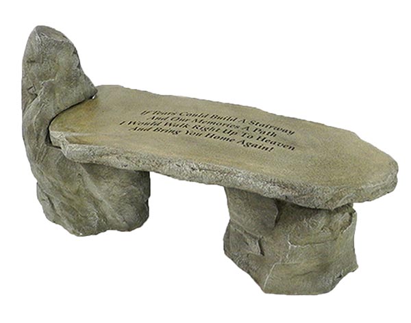 Concrete Lava Rock Lounger