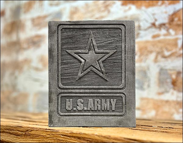 Concrete Army Patriotic Stone