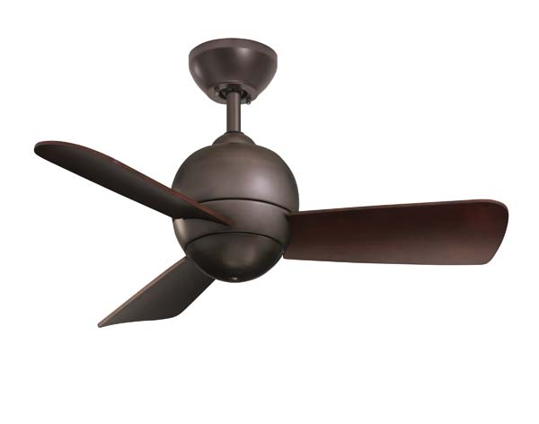 30" Oil Rubbed Bronze Tiloh Outdoor Ceiling Fan