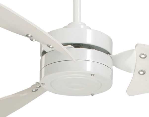 60" Appliance White Laft Outdoor Ceiling Fan