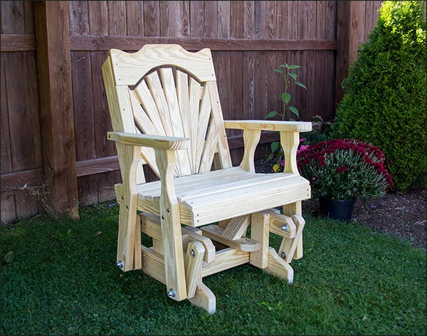 Fanback Glider Chair