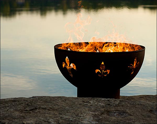 Carbon Steel Regal Fire Pit