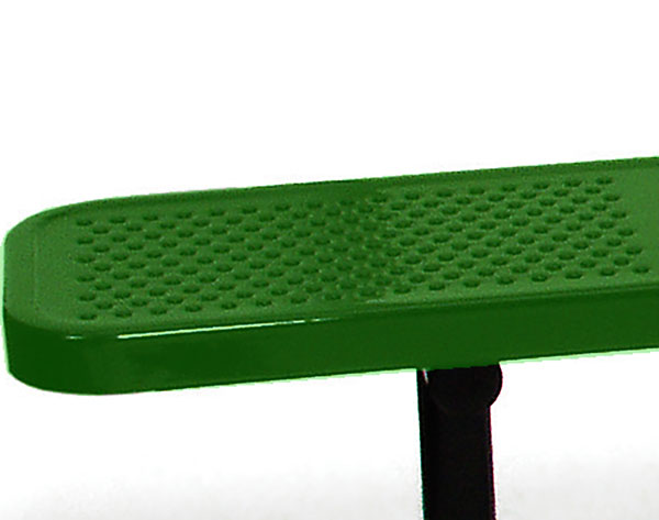 Perforated Players Garden Bench