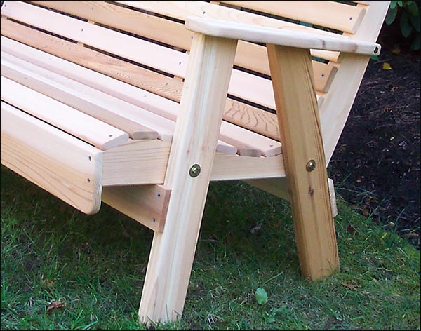 Red Cedar Royal Highback Garden Bench