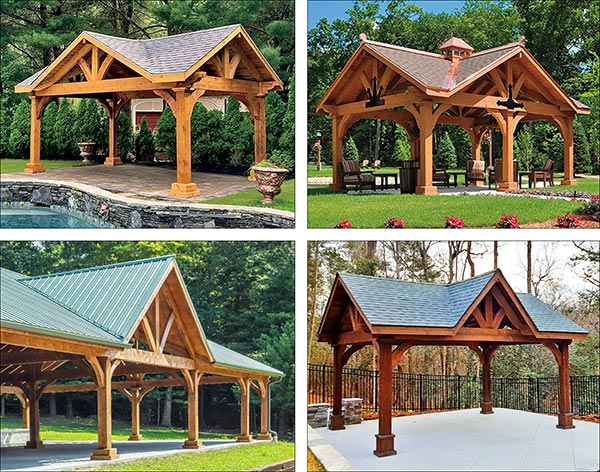 Rustic Douglas Fir Grand Bay Ramada