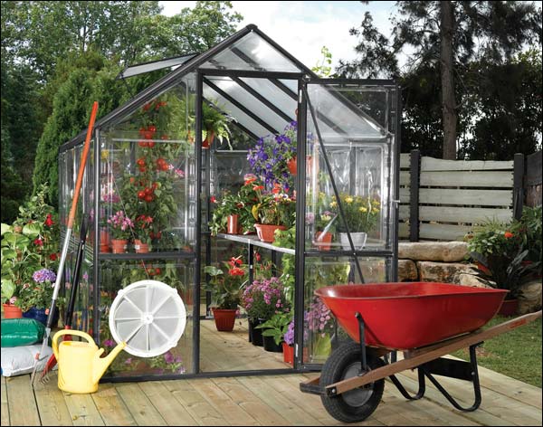 Heavy Duty Extruded Aluminum Greenhouse