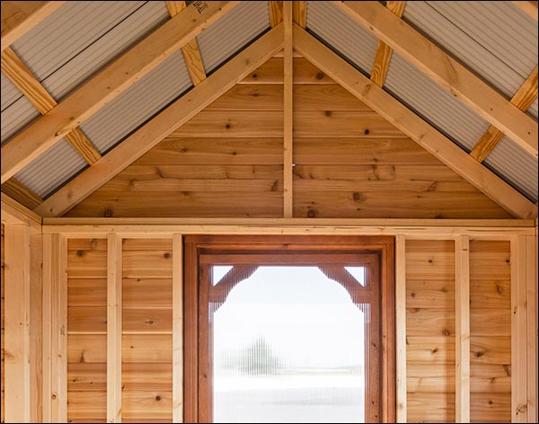 Red Cedar Shed Style Greenhouse