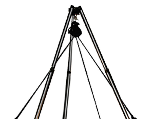 Hamilton Hammock Chair w/Aluminum Dowels and Tripod