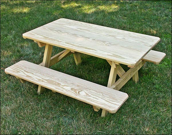 Treated Pine Kids Picnic Table