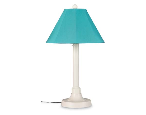 34" Vintage Outdoor Table Lamp