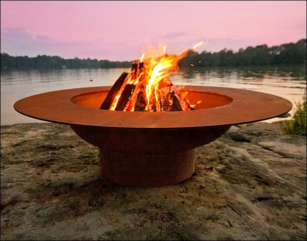 Carbon Steel Jupiter Fire Pit