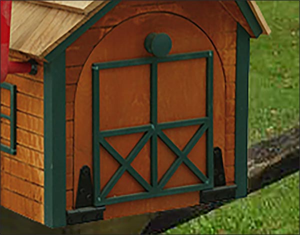 Log House Mailbox