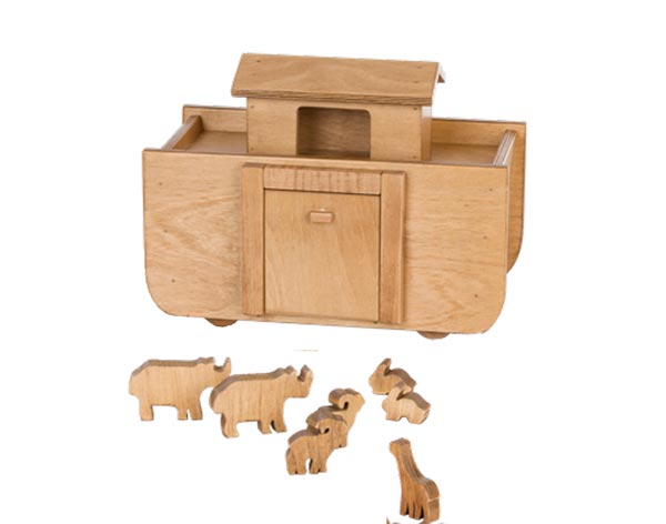Toy Ark w/ Animal Blocks