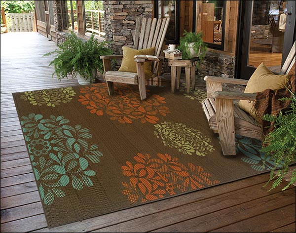 Montego Floral Cluster Rug