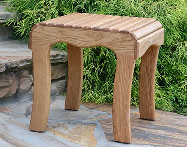 Oak End Table