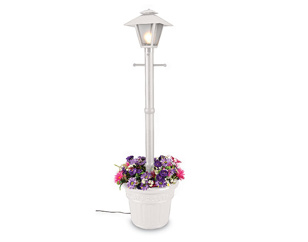 Homestead Outdoor Electric Lantern w/Planter