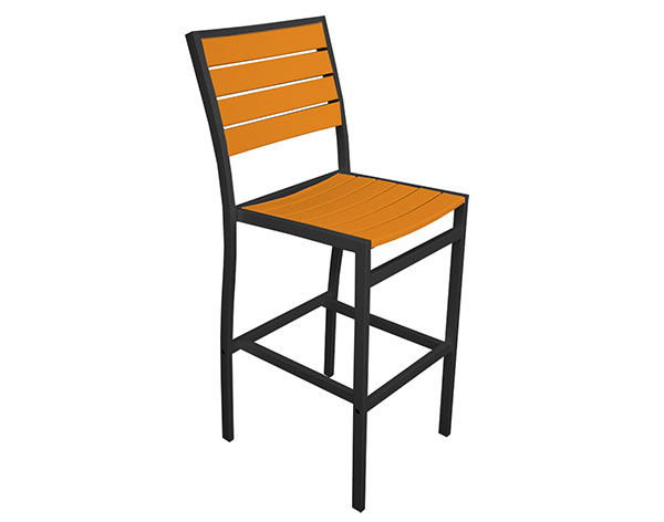 POLYWOOD European Bar Side Chair